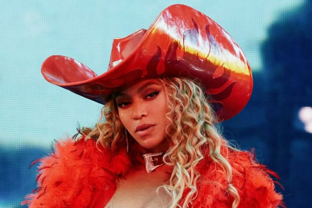 Beyoncé vivió minutos de terror suspendida en el aire. Foto: Instagram