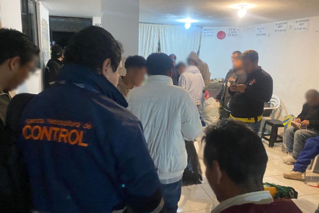El centro de rehabilitación clandestino fue clausurado por la AMC.