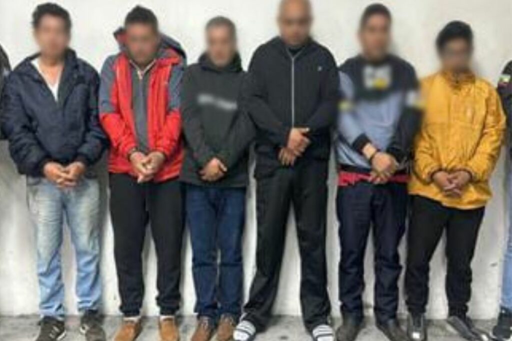 Los operativos simultáneos se ejecutaron en Quito, Bolívar y Cotopaxi. Foto: Policía Nacional