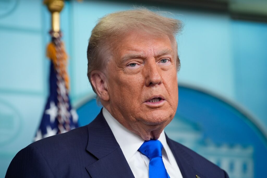 Donald Trump, presidente de Estados Unidos.