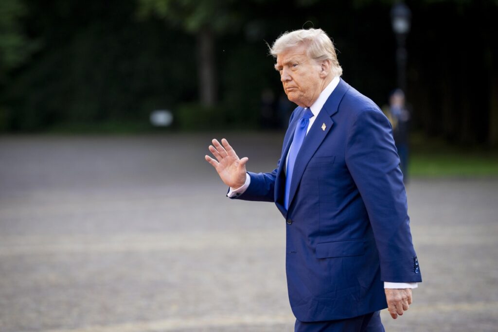 Donald Trump, presidente de Estados Unidos.