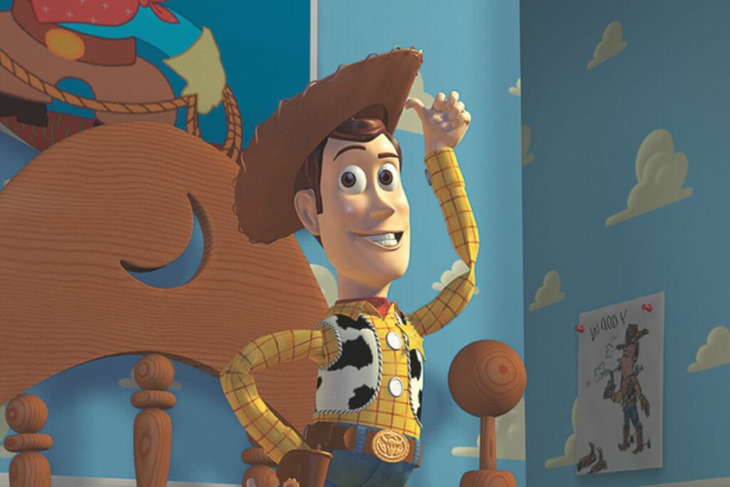 Woody es el vaquero protagonista de la saga de Toy Story.