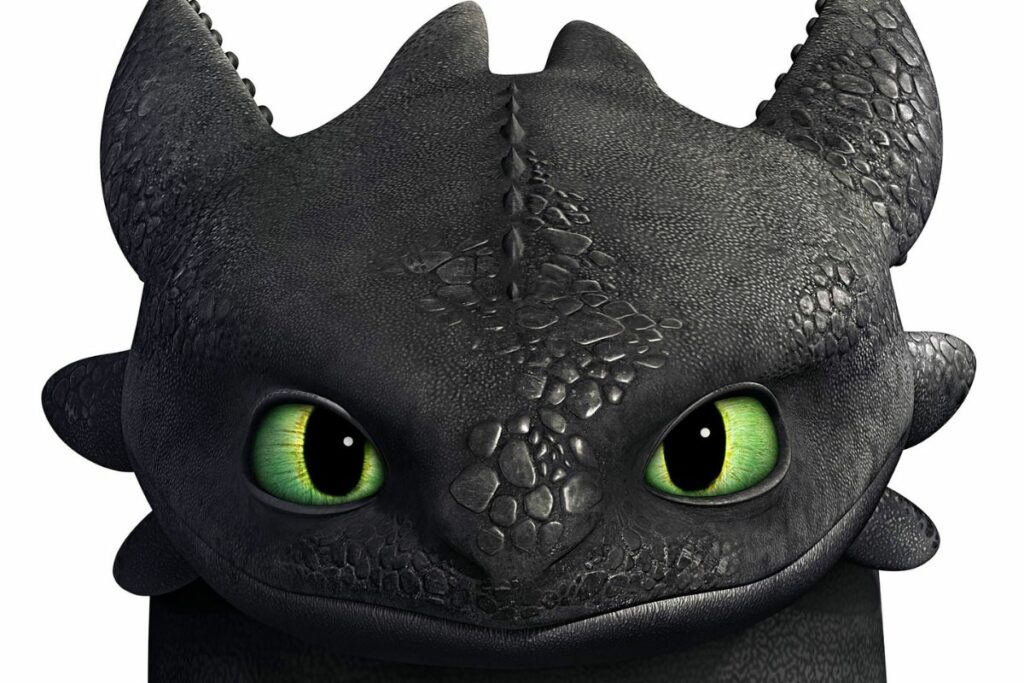 Chimuelo en la película animada de 2010, 'Cómo entrenar a tu dragón'.