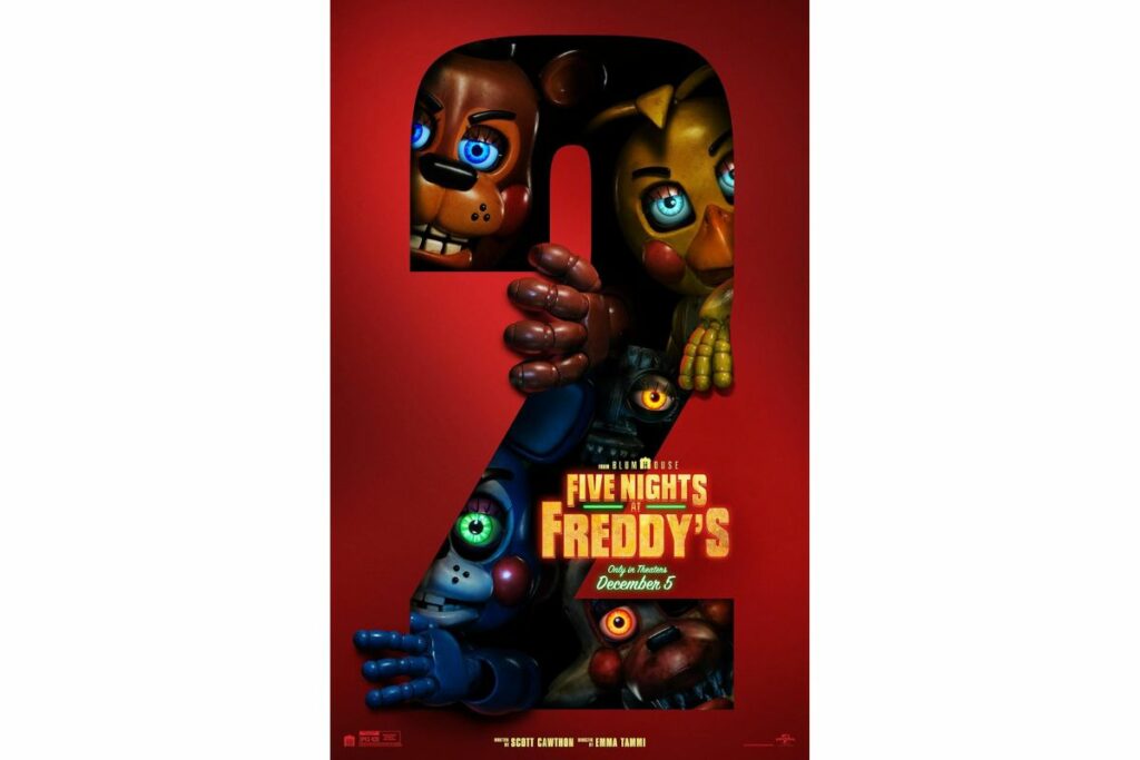 Cartel de la película 'Five Nights at Freddy’s 2'.