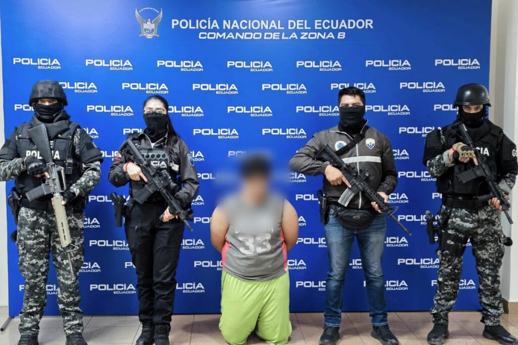 La Policía desarticuló una red de pornografía infantil en Guayaquil.