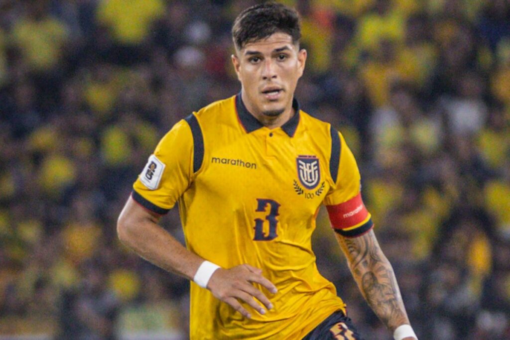 Piero Hincapié es uno de los referentes de la defensa de la Selección de Ecuador.