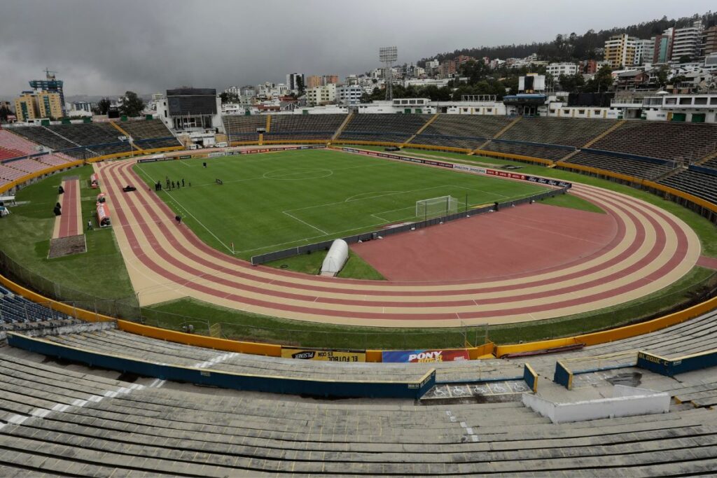 Foto referencial del Estadio Olímpico Atahualpa.