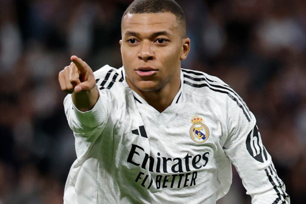 Kylian Mbappé es el goleador estrella del Real Madrid.