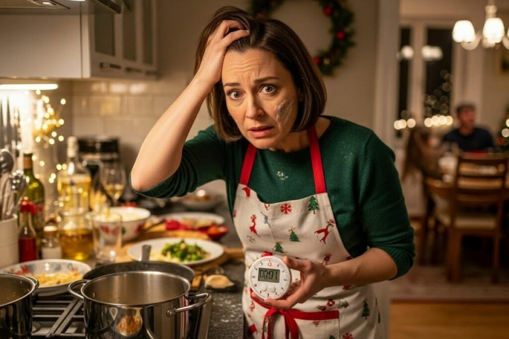 La cena navideña también puede causar inconvenientes en un anfitrión.