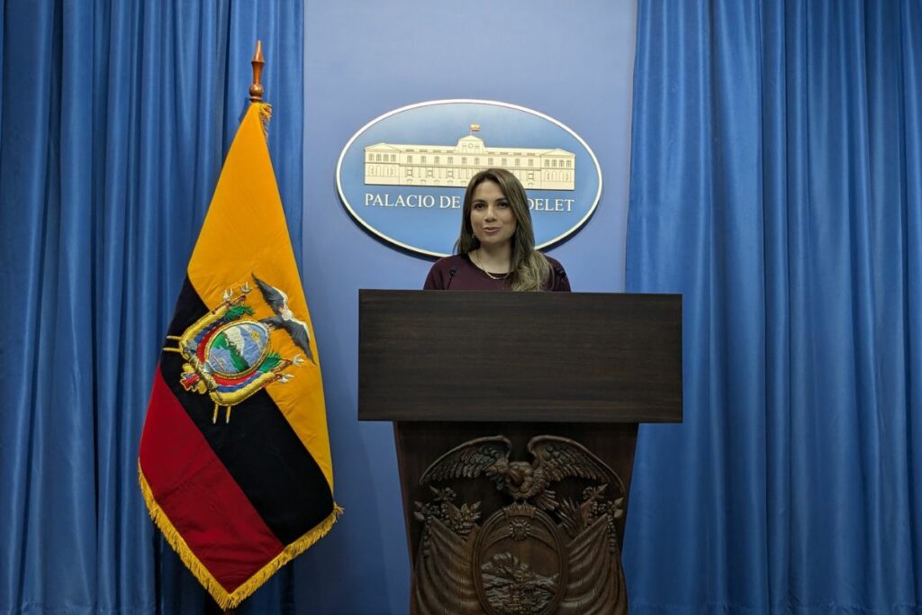 Carolina Jaramillo, vocera de la Presidencia, hizo nuevos anuncios.
