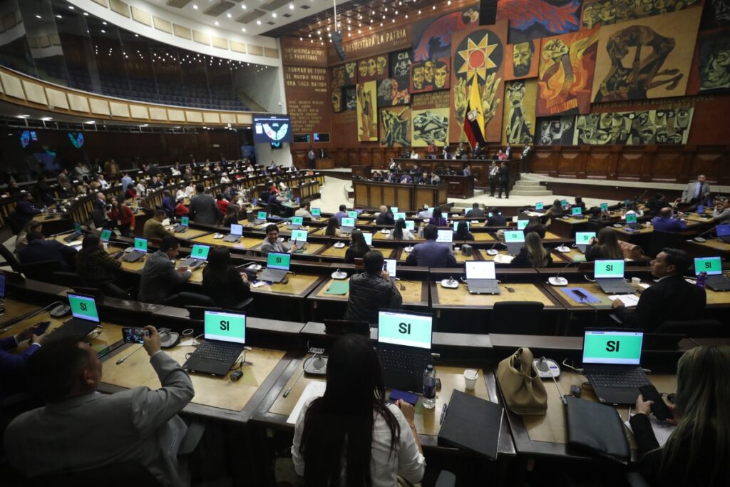 Con 84 votos afirmativos, la Asamblea Nacional aprobó la Ley Orgánica de Solidaridad Nacional la noche del 7 de junio de 2025.