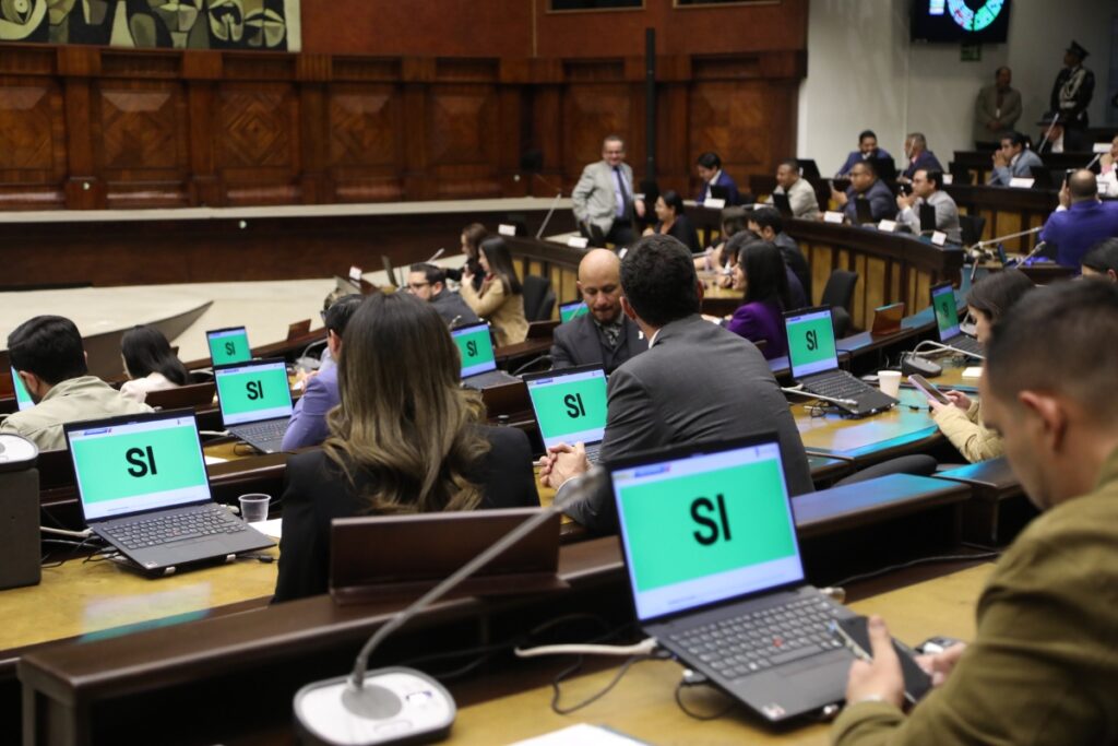 Pleno de la Asamblea Nacional el pasado 7 de junio de 2025 en la aprobación de la Ley de Solidaridad Nacional.