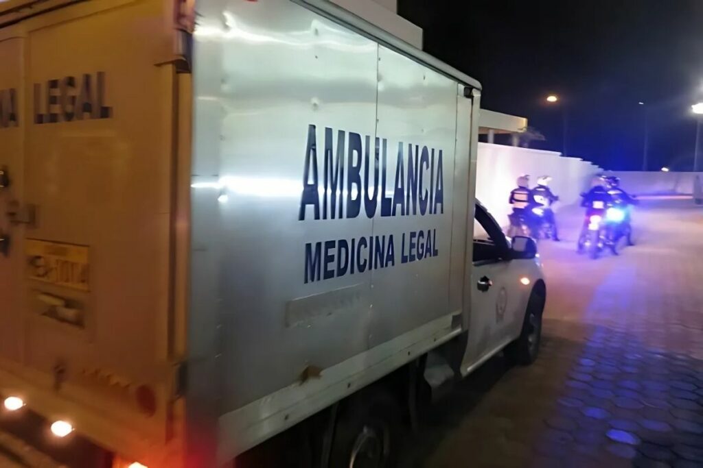 Medicina Legal retiró el cuerpo del policía asesinado en el Guasmo