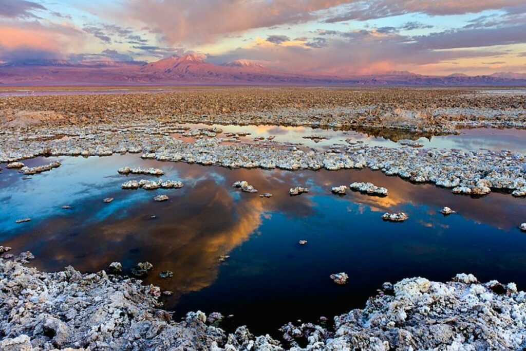 El desierto de Atacama en el norte de Chile.