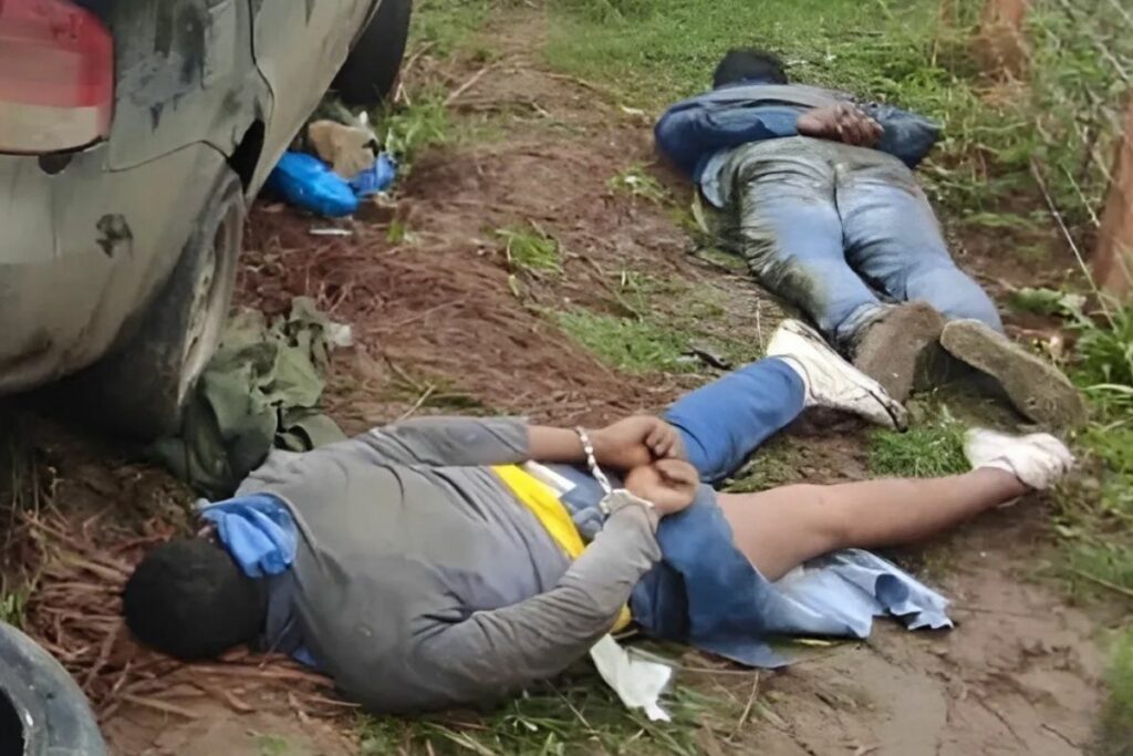 Dos personas fueron detenidas tras la persecución policial