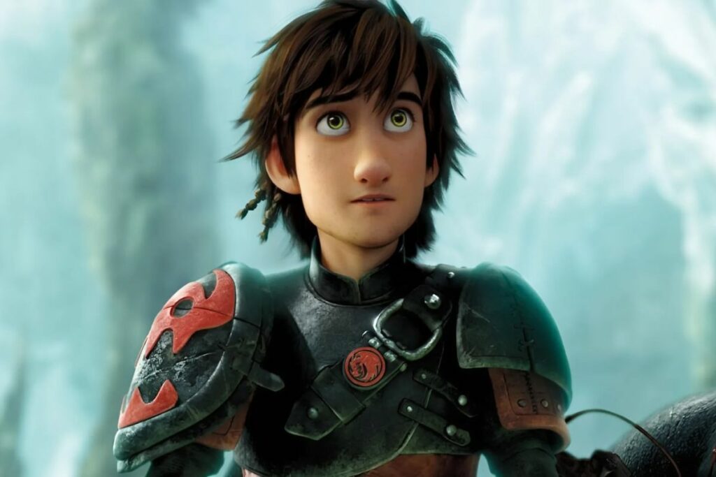 Hipo en la versión animada de Cómo entrenar a tu dragón.