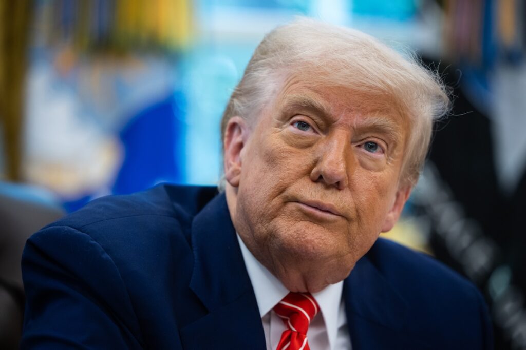Donald Trump, presidente de Estados Unidos.
