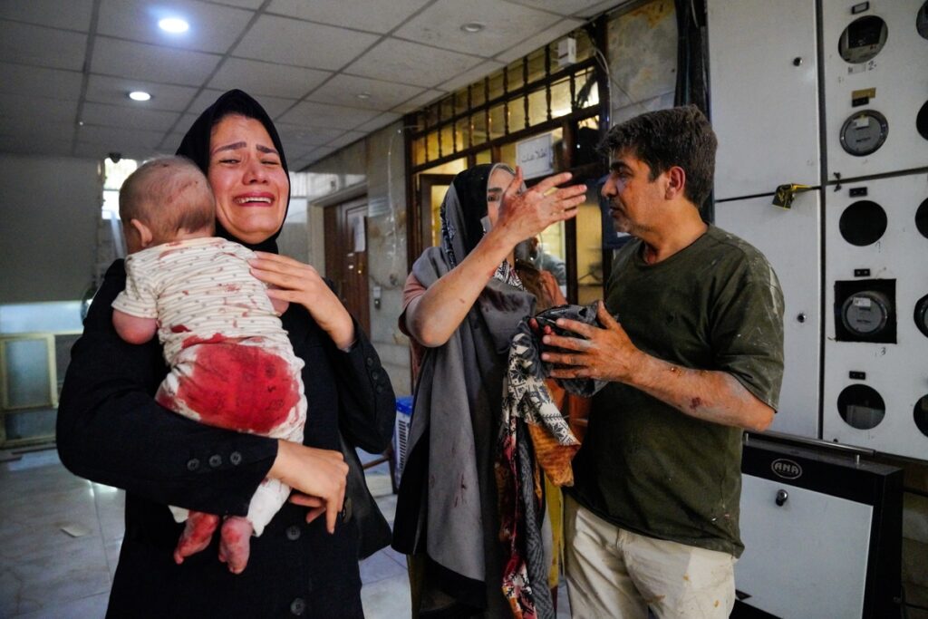 En Teherán, capital de Irán, hay víctimas civiles tras los ataques de Israel.