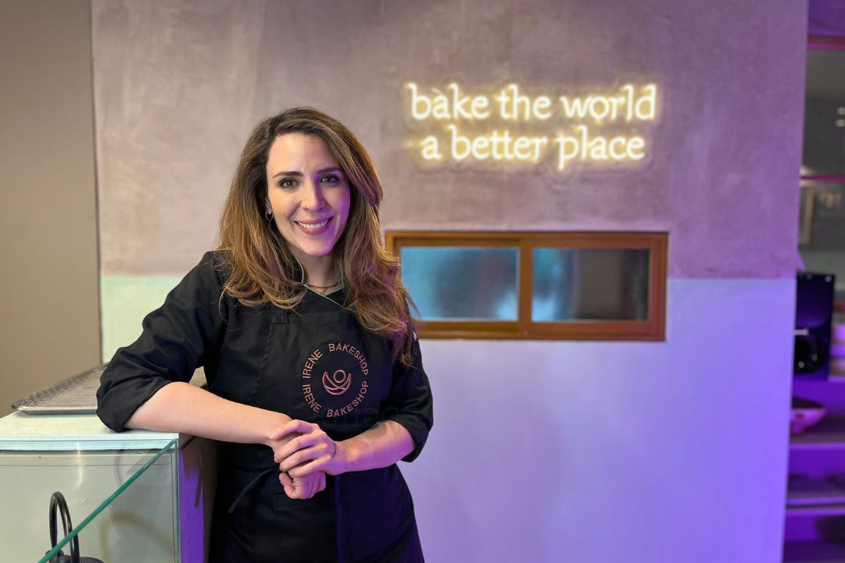 Irene Cunalata, la mujer dulce que ofrece postres con influencia del arte