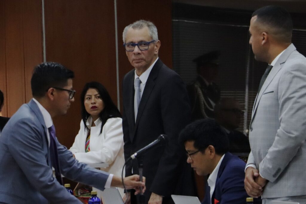 En el primer día de juicio que enfrenta Jorge Glas, en el caso Reconstrucción de Manabí, seis personas rindieron su testimonio.
