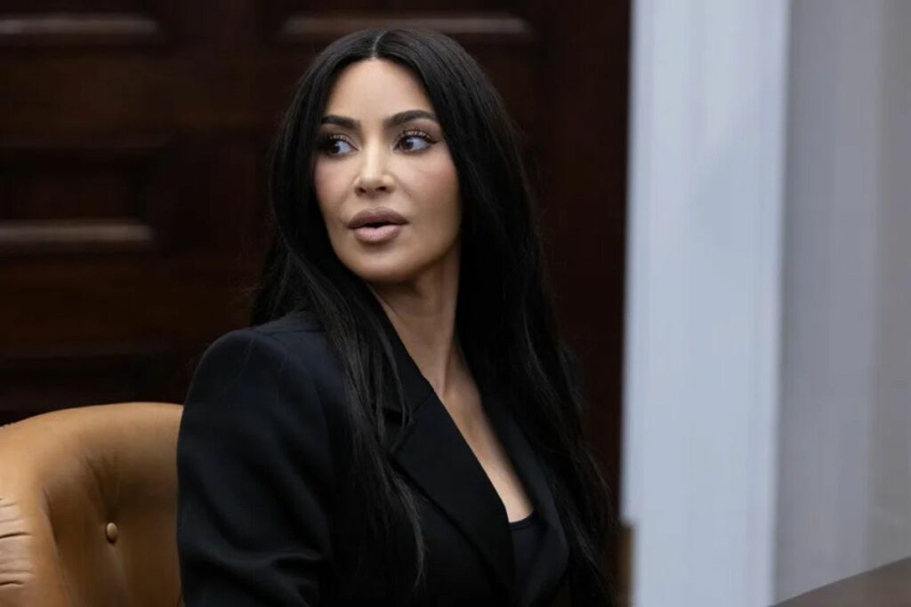 Fotografía de archivo de Kim Kardashian, socialité, modelo y empresaria estadounidense.