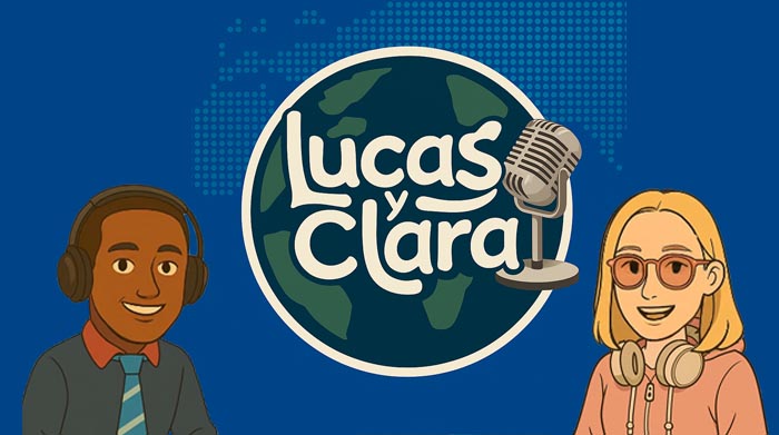 Lucas y Clara el nuevo podcast de análisis de la noticias de EL COMERCIO