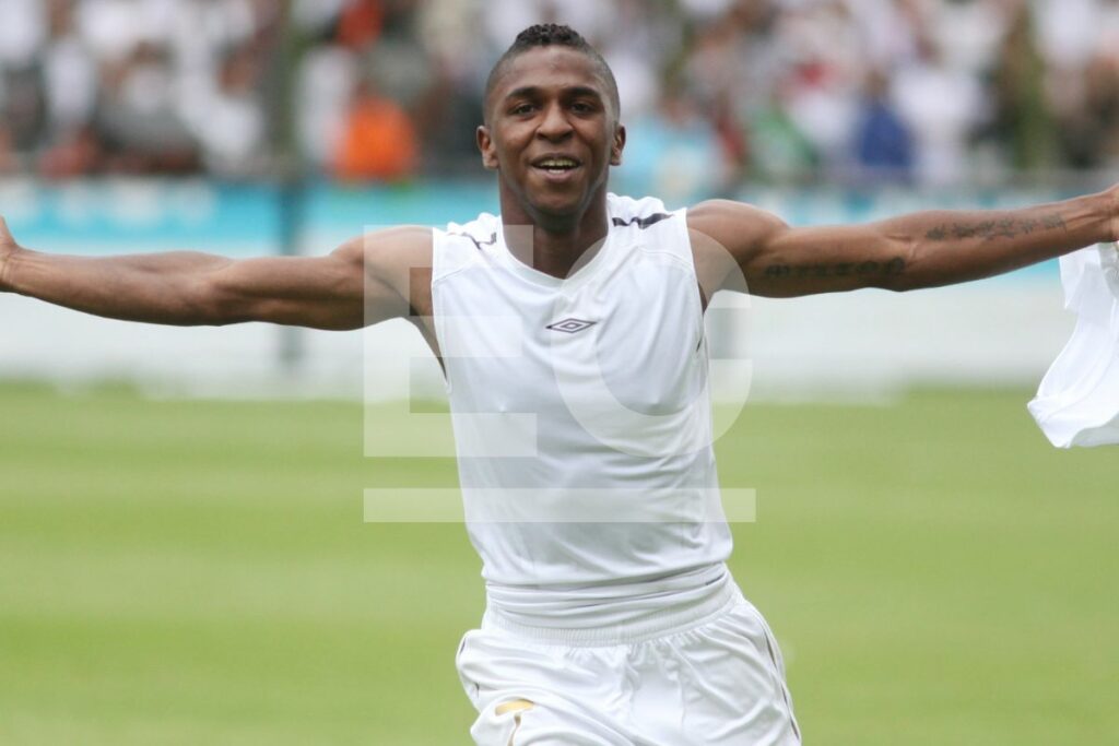 Miller Bolaños en su paso por Liga de Quito en el 2010.