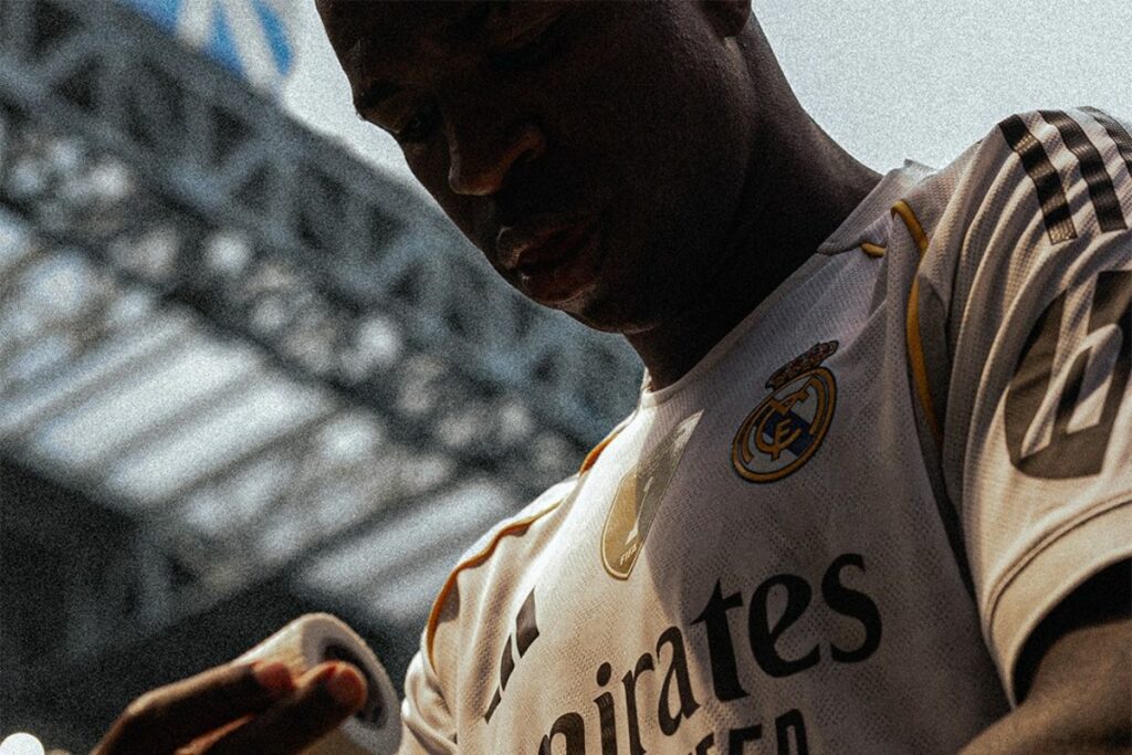 Vinícius Júnior, jugador del Real Madrid durante un partido del Mundial de Clubes 2025.
