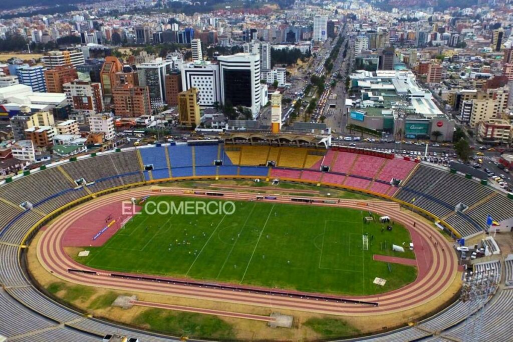 El Estadio Olímpico Atahualpa fue fundado en 1951; 15 años después fue donado a la Concentración Deportiva de Pichincha