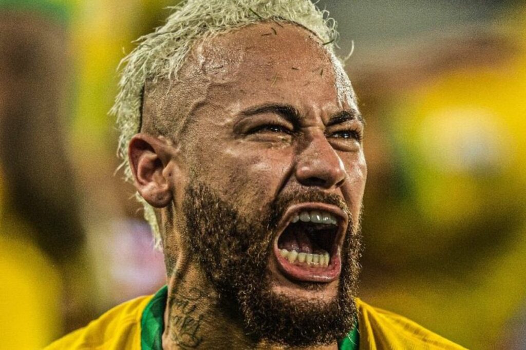 Imagen de archivo de Neymar con la Selección de archivo.