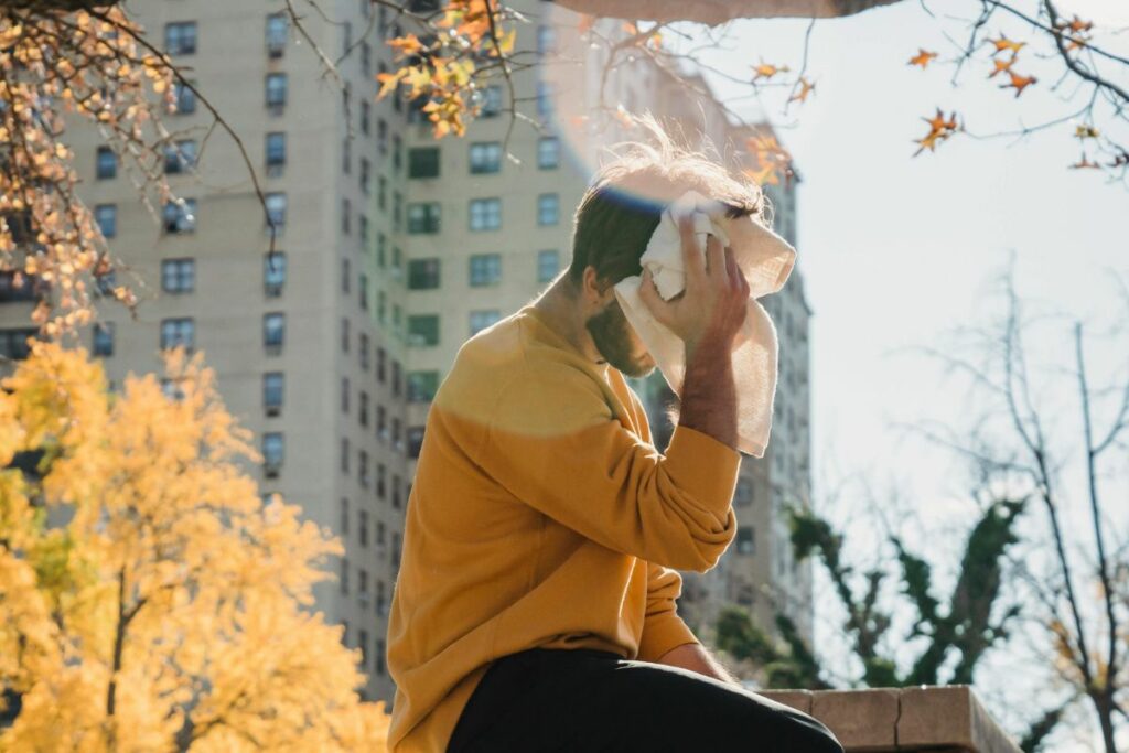 Las temperaturas están por encima de los 40 grados. Foto: Pexels