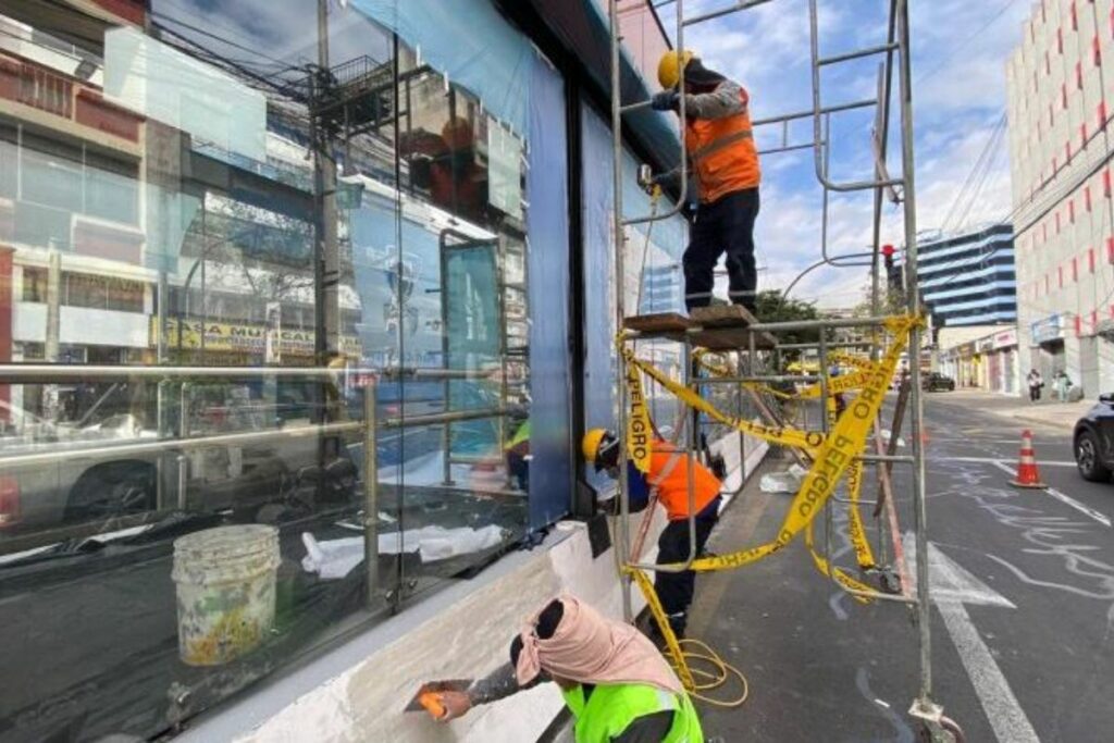 Paradas del Trole están en remodelación.