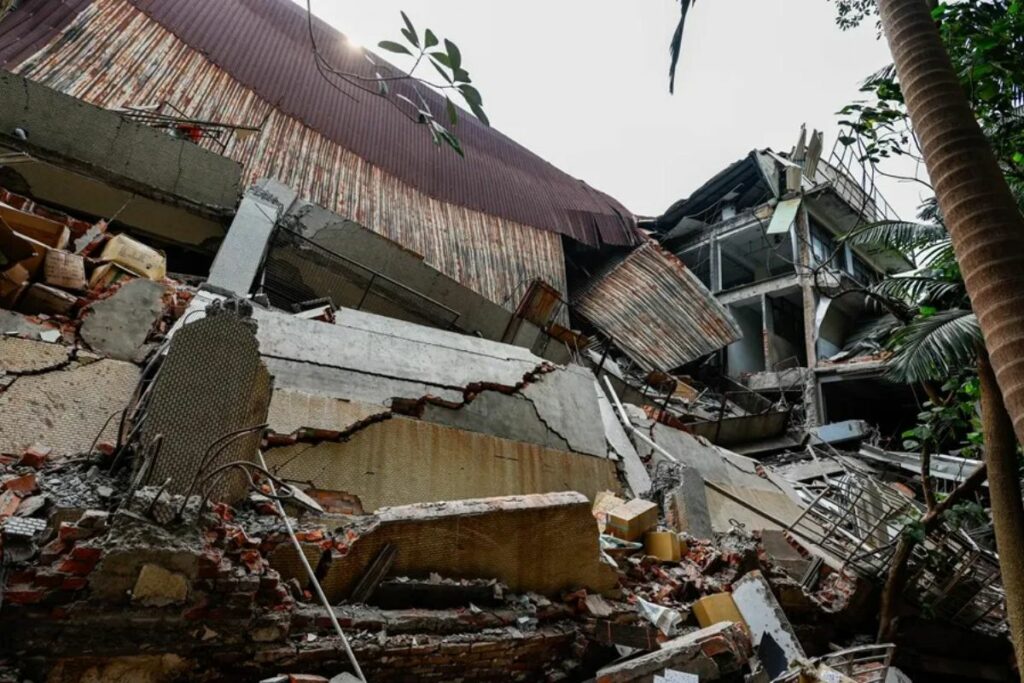 Un terremoto azotó Taiwán en abril de 2024.