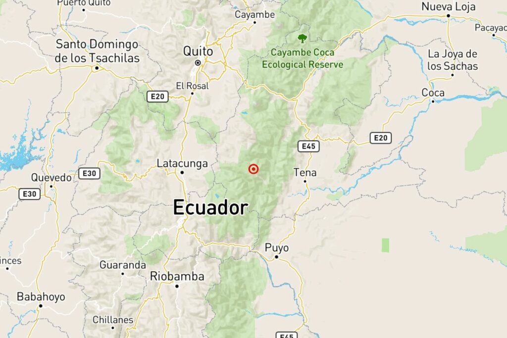 Tres temblores se han registrado en Tena