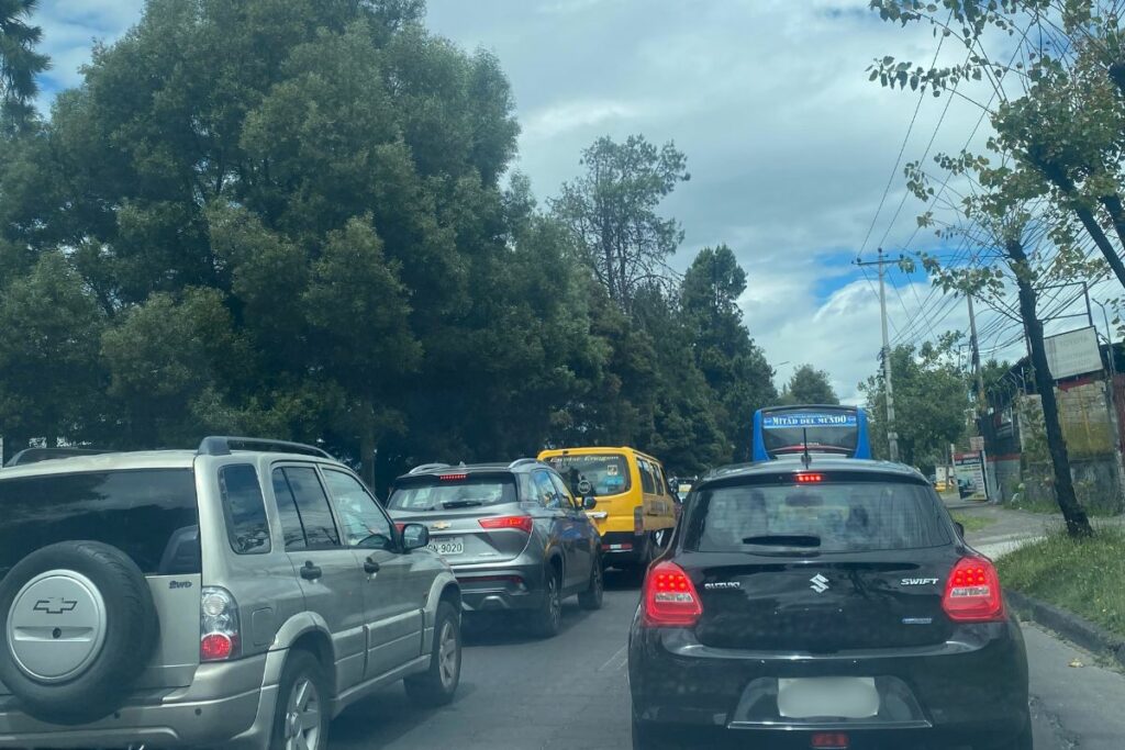 El Pico y placa está vigente en Quito.