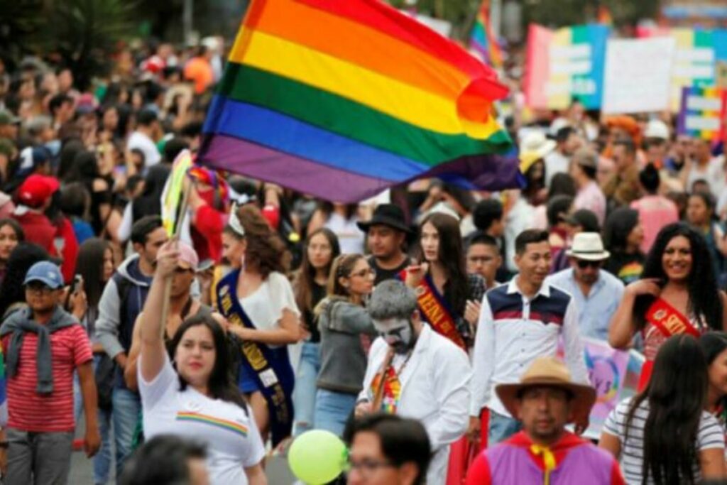 La marcha del Orgullo se realiza todos los años en junio.