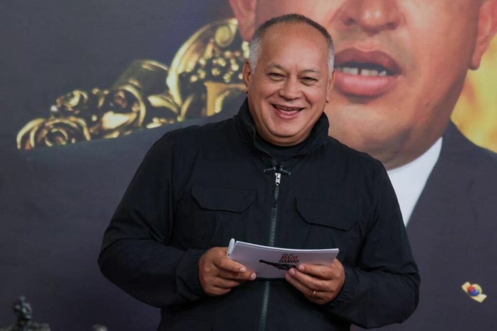 Diosdado Cabello la noche del 4 de junio.
