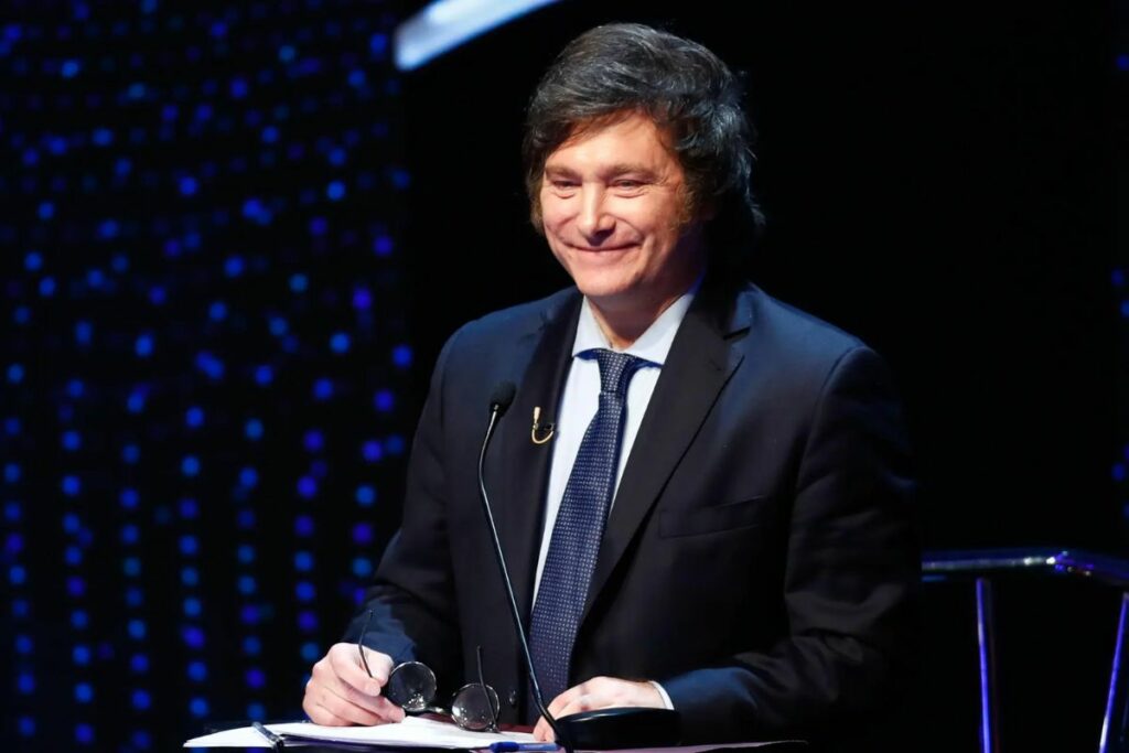 El presidente de Argentina, Xavier Milei.