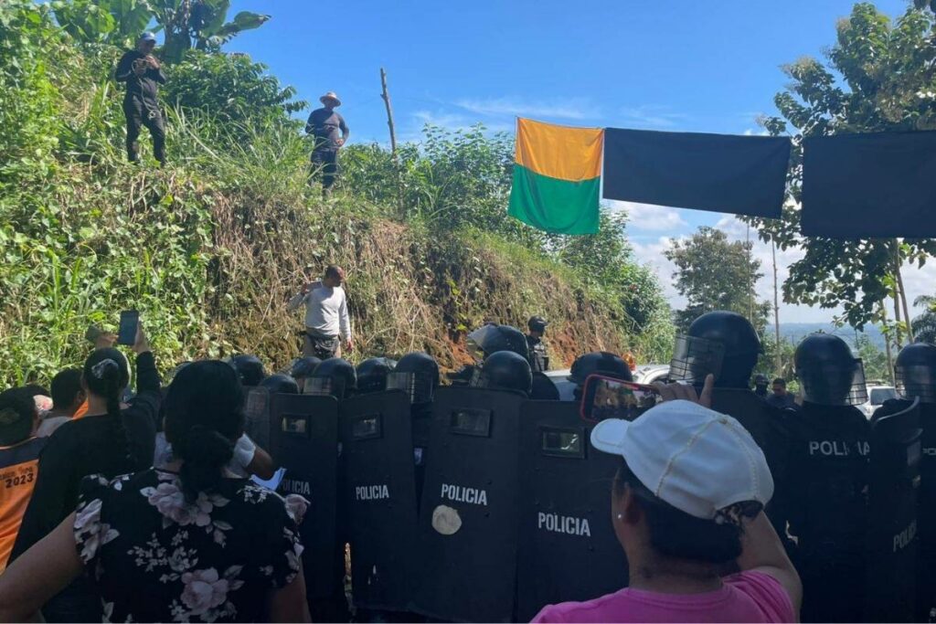 Los enfrentamientos se dieron en el sector Las Naves, en Bolívar