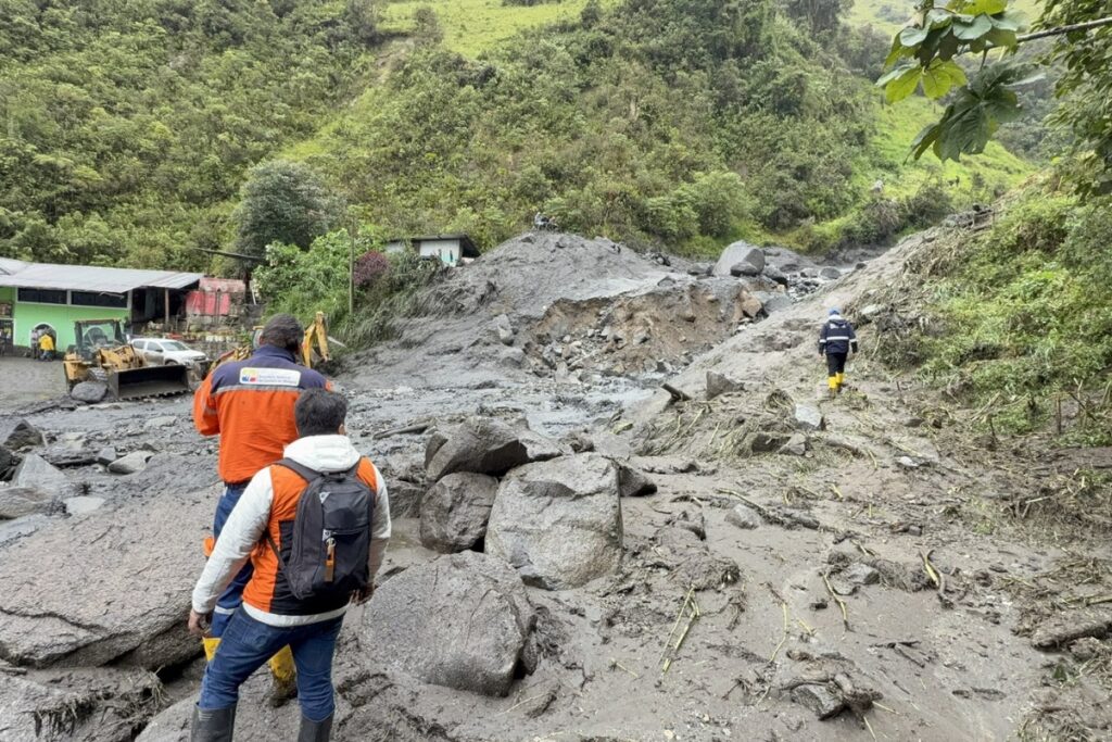 Azuay tuvo un aluvión este 2 de julio de 2025.