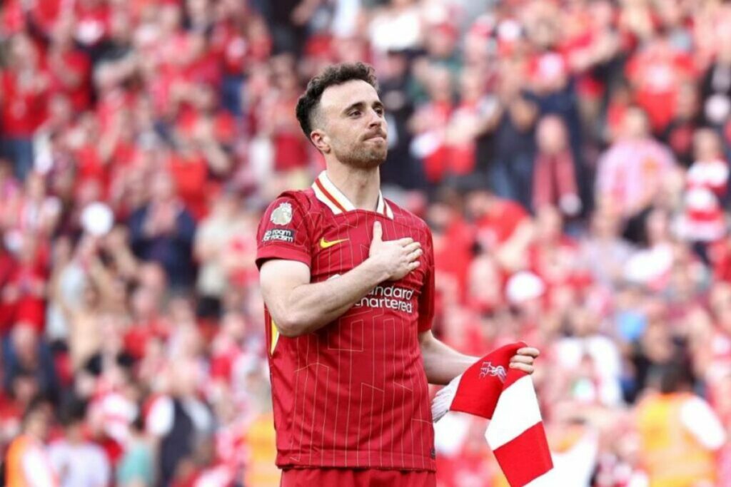 El jugador Diogo Jota falleció el 3 de julio en un siniestro de tránsito en España. • Foto: Agencia EFE