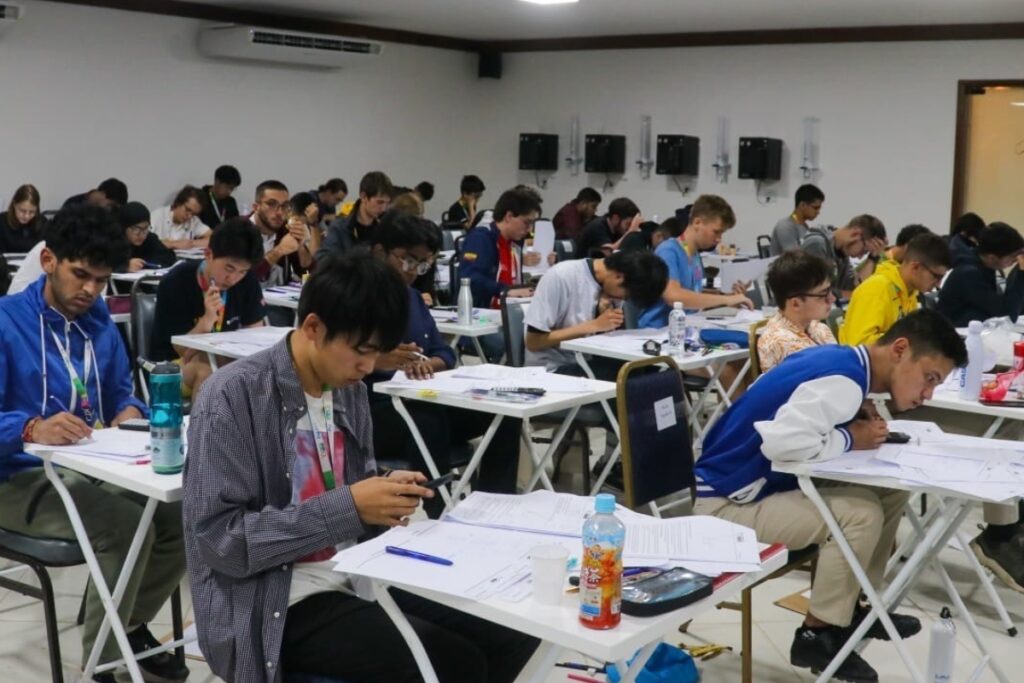 En una de las pruebas de las olimpiadas de Brasil. La participación de hombres es mayoritaria. Foto: Ariana Guerrón