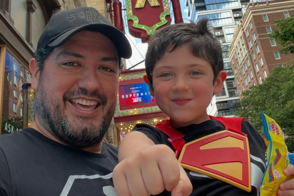 Oliver Diego Silva es la versión infantil de Clark Kent en 'Superman'.