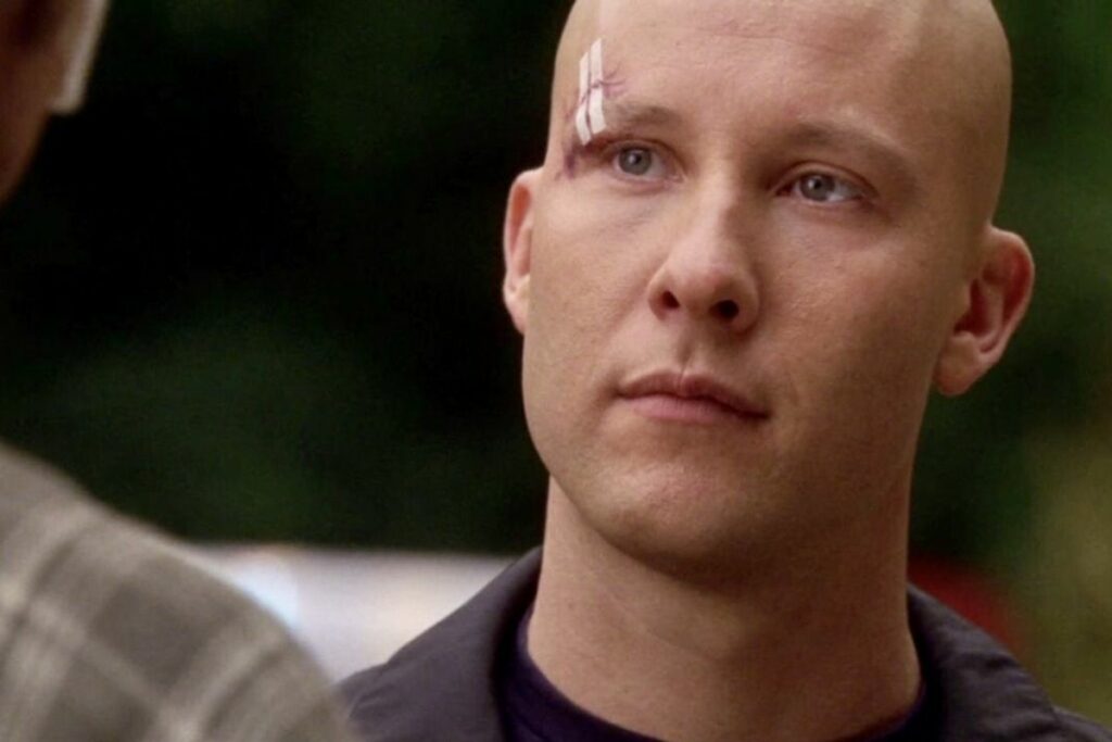 Michael Rosenbaum como Luthor en 'Smallville'. 