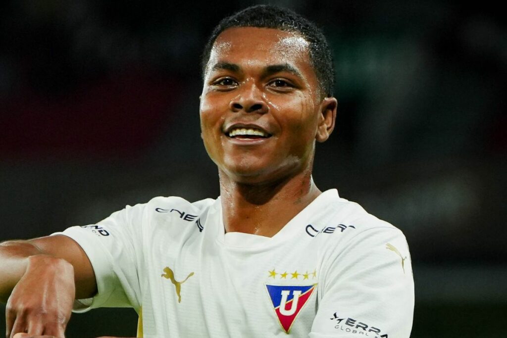 Bryan Ramírez es una de las figuras de Liga de Quito en la Liga Pro 2025.