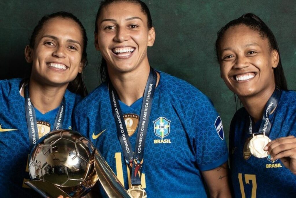La Selección de Brasil ganó 8 de las 9 ediciones de la Copa América Femenina.