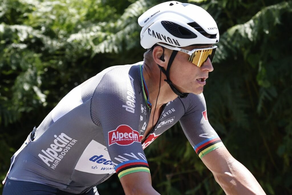 Mathieu van der Poel es el nuevo líder del Tour de Francia.