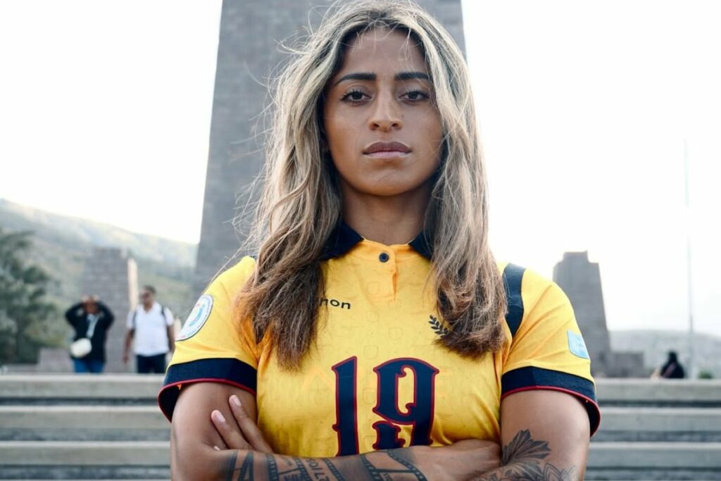 Kerlly Real es una de las jugadoras con mayor trayectoria en la Selección de Ecuador Femenina.