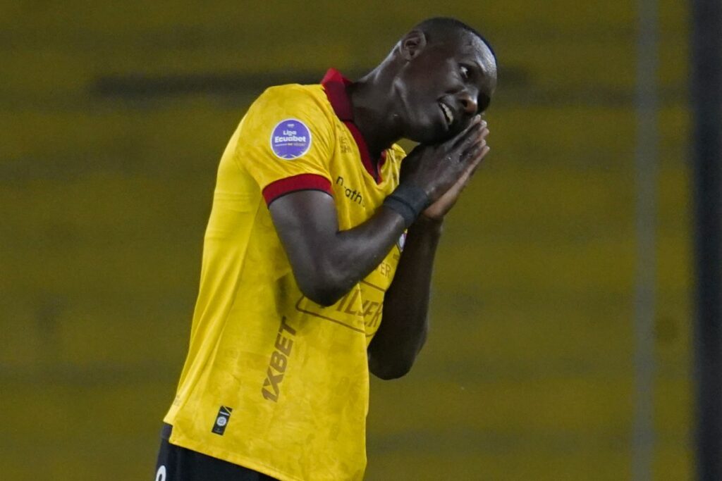 Janner Corozo anotó el gol de Barcelona SC contra Técnico Universitario.