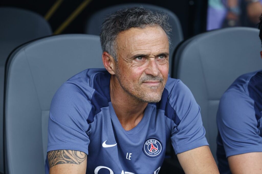 Luis Enrique dejó un mala imagen en la final del Mundial de Clubes.
